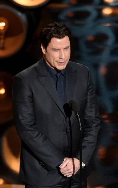 John Travolta on his Idina Menzel Oscars flub: Let it go!