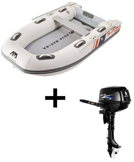 Zvýhodněný set Aqua Marina U-DeLuxe 2,98 DWT Air Deck + motor Parsun F5BMS.jpg