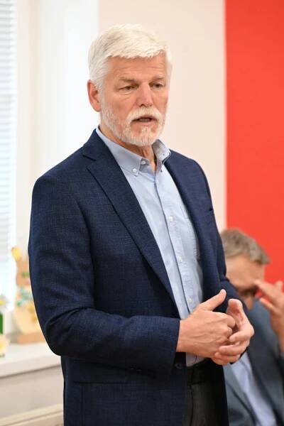 Petr Pavel a Eva Pavlová na návštěvě Trutnova.
