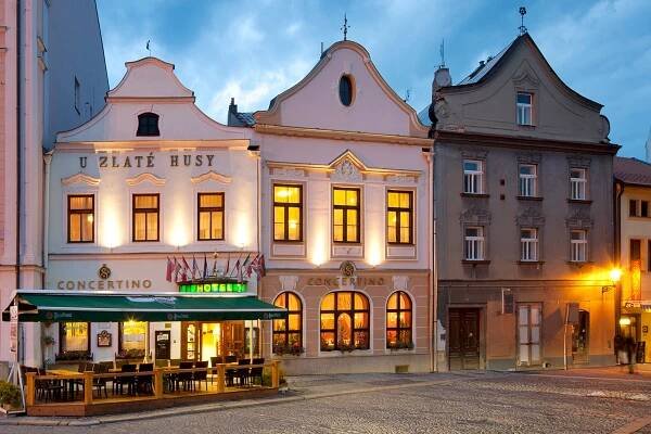 Hotel Concertino Zlatá Husa, J. Hradec, Služby a tipy Jindřichův Hradec