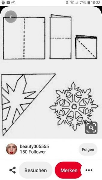 an instagram page with the image of different shapes