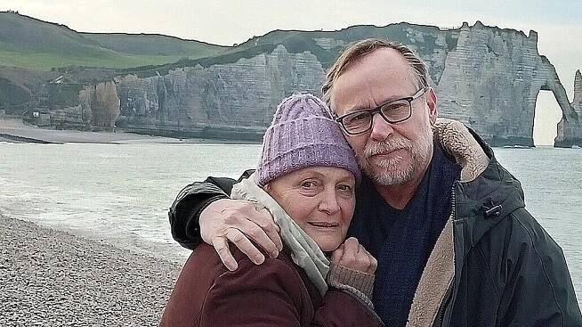 Regina Rázlová a Karel Roden při natáčení filmu Tancuj, Matyldo
