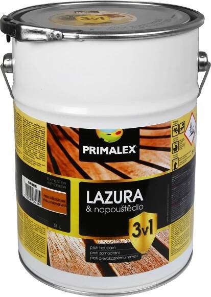 Primalex Lazúra & Napúšťadlo 3v1