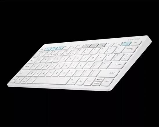 chytra klavesnice samsung trio 500 bila