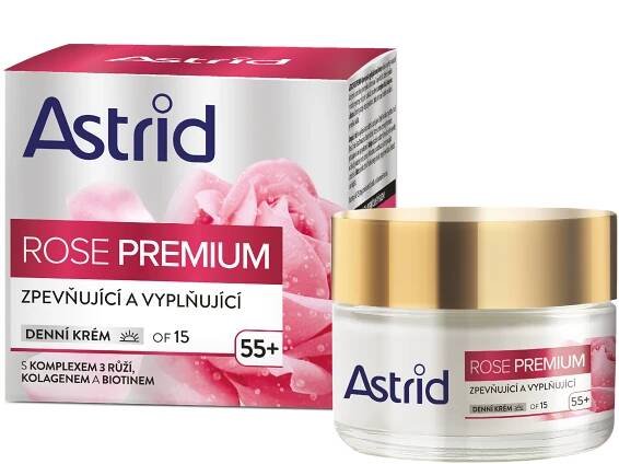 Astrid - Zpevňující denní krém 55+ | Rossmann.cz 