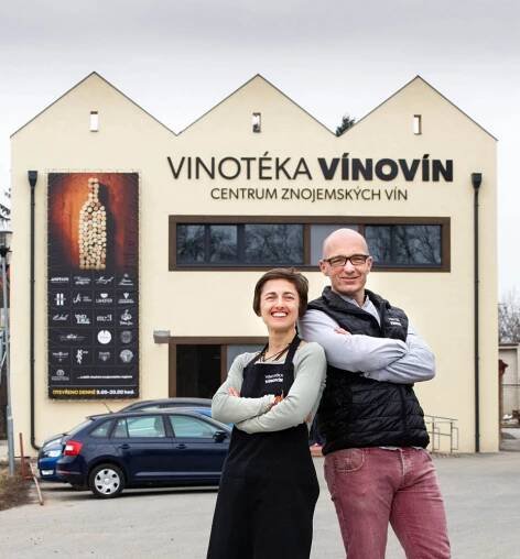 Vinotéka Vínovín Znojmo - Lenka a Petr