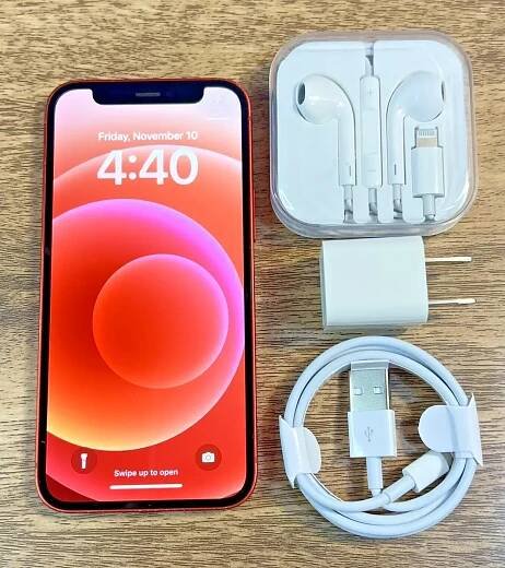 Apple iPhone 12 mini (PRODUCT)RED - 64GB (Unlocked) - Good Condition