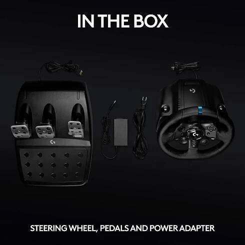 Logitech Gaming G923 volant USB PlayStation 5, PlayStation 4, PC černá