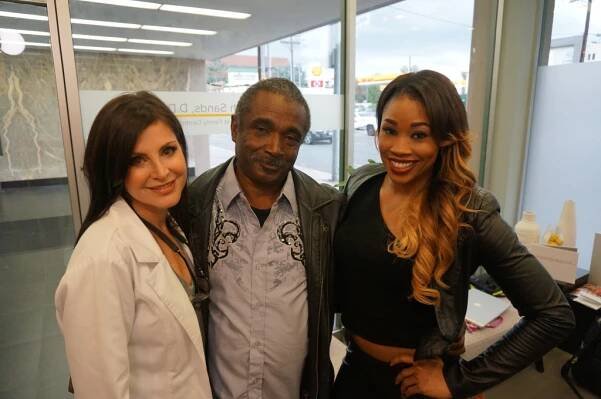 Dr. Jamie Sands & Ariane Andrew & Dad