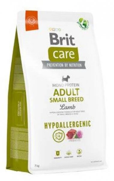 BRIT CARE Hypoallergenic Adult Small Breed Lamb 7kg