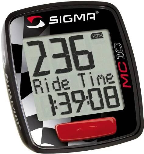 Sigma computer MOTO MC 10 (černá)