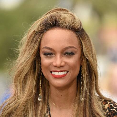 Tyra Banks Shares Gorgeous Makeup-Free Selfie While Glamping