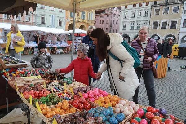 Velikonoční trh v Českých Budějovicích