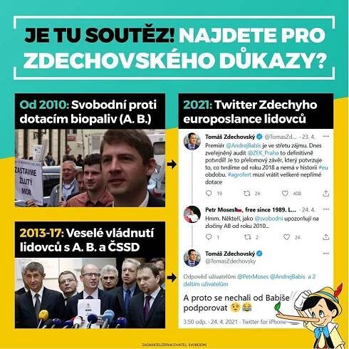 Svobodní vyhlásili detektivní soutěž pro každého! - Svobodní
