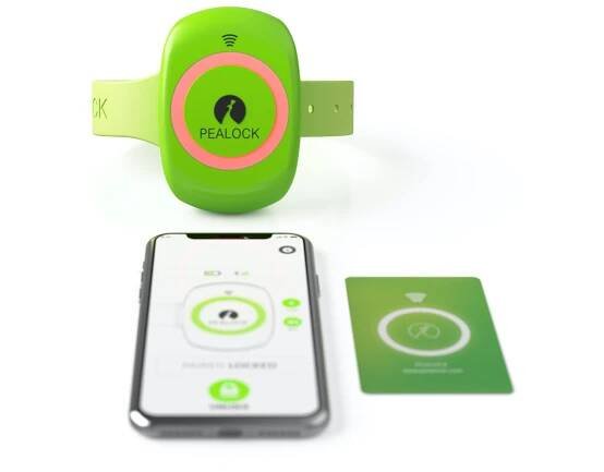 Fotka: K odemknutí zámku je možné využít mobilní aplikaci či NFC technologii