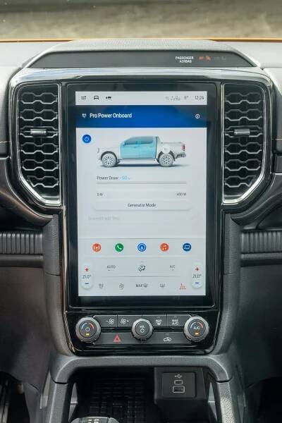Plug-in hybridní Ford Ranger dokáže nahradit i generátor