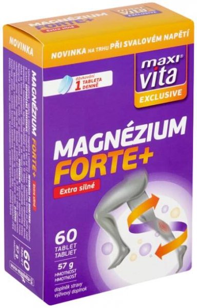 Maxi Vita Exclusive Magnézium Forte+ 60 tbl.