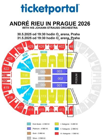 André Rieu in Prague 2025 – O2 arena