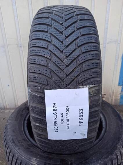 Celoroční pneu Nokian Weatherproof 195/55 R16 87H 6,5mm 1ks
