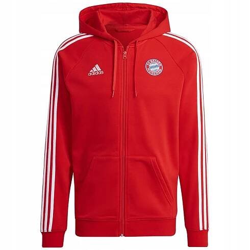 NT Mikina adidas FC Bayern DNA FZ HD HF1356 červená XXL
