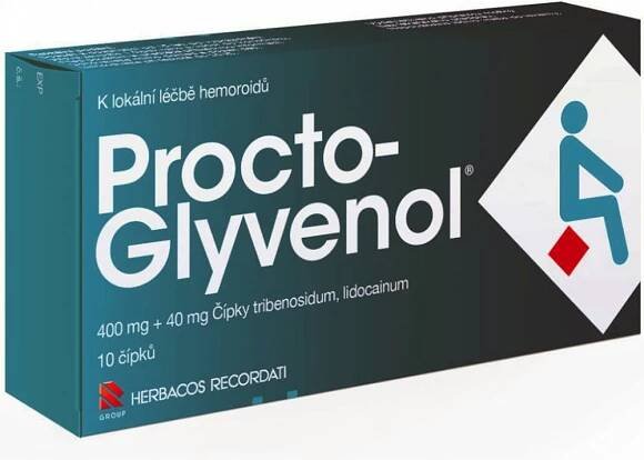 PROCTO-GLYVENOL RCT 400MG/40MG SUP 10