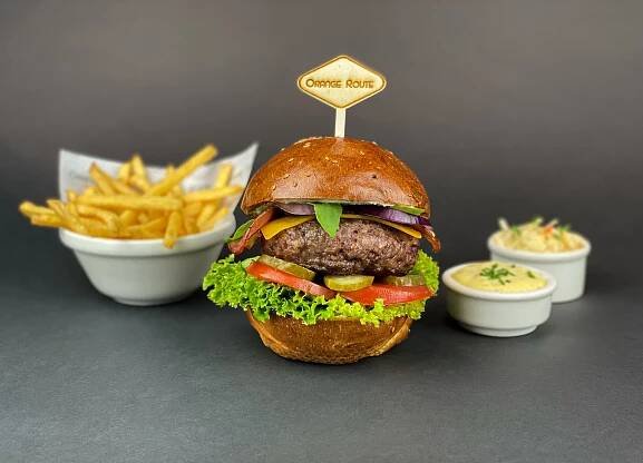 Double Pfeffer Burger Menu