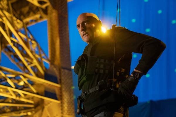 Mark Strong - Vražda v Paříži - Z natáčení