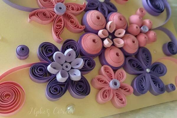 Quilling Cards – Last Months’ Projects