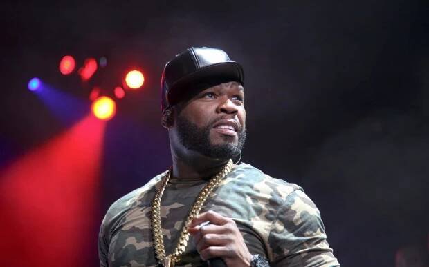 50 Cent Ace of Spades Diamond Necklace