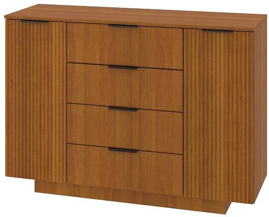 Komoda Max-i Komoda K-6 MDF Zvolte barvu:: lískový ořech