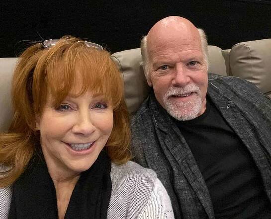Reba McEntire and Rex Linn