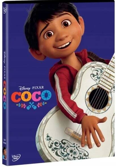 COCO - Pohádka DISNEY DVD Dubbing PL NOVÁ FÓLIE 24h