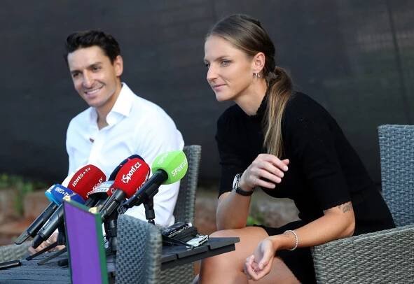 Karolína Plíšková a Michal Hrdlička