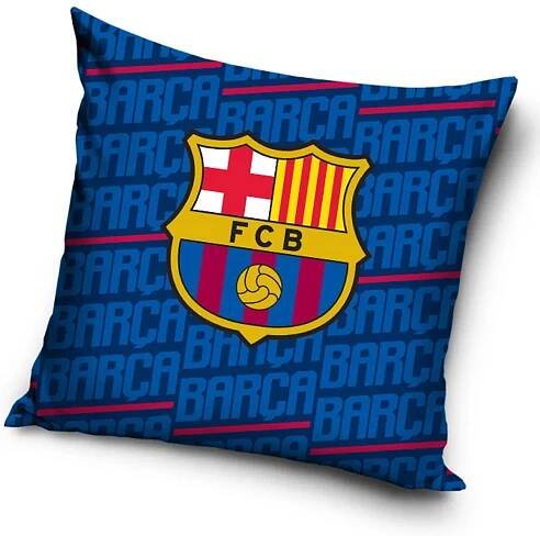 Polštářek FC Barcelona Letters