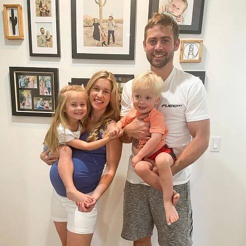 Cody Walker and his family.