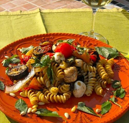 Slim Man Cooks Grilled Vegetable Pasta Salad | Slim Man Cooks