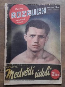 Rozruch  11 (250) ročník VI./1943  - Medvědí údolí - K. Franta - Knihy a časopisy