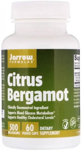 Citrus Bergamot, 500 mg, 60 veg.kapslí