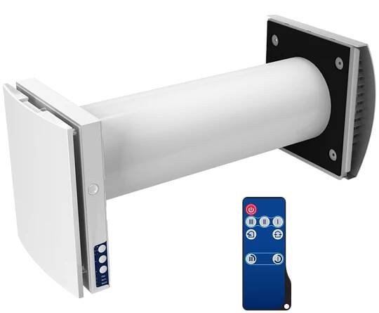 Lokální pokojová rekuperace BLAUBERG VENTO EXPERT DUO A30-1 S10 W V.2 do koupelny a kuchyně s Wi-Fi ovládáním - Primavent