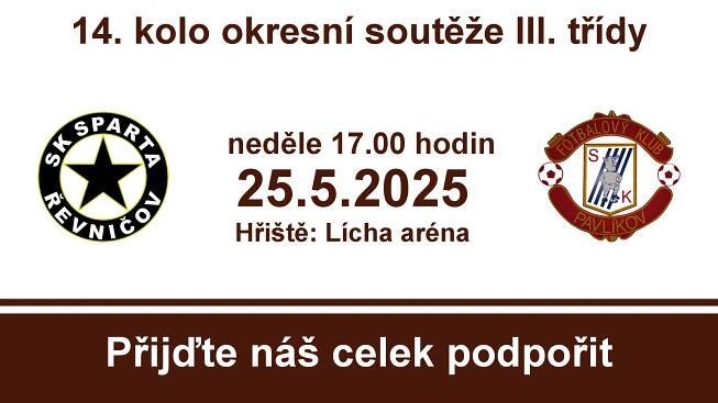 Pozvánka na mistrovské utkání