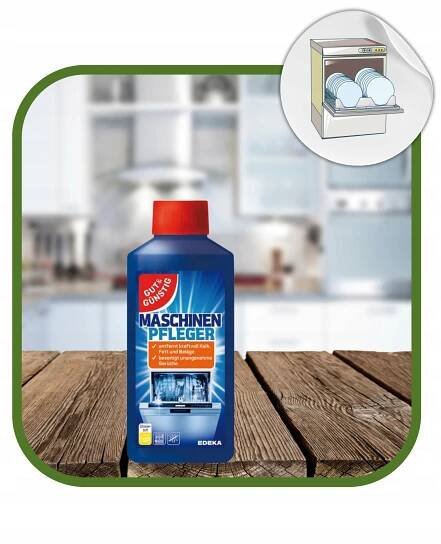 G&G Maschinen Pfleger 250 ml německý čistič myčky odvápňovač Váha výrobku včetně jednotkového obalu 1 kg
