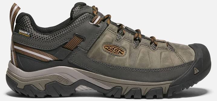 Keen Targhee III WP M black olive golden nízké nepromokavé kožené