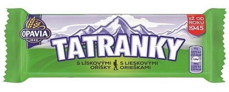 Tatranky lískooříškové 47g Opavia - | JASO