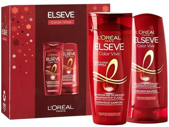 L'Oréal Paris Elseve Color Vive dárková sada pro barvené vlasy