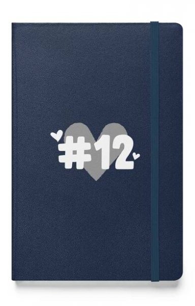 #12 Hardcover bound notebook