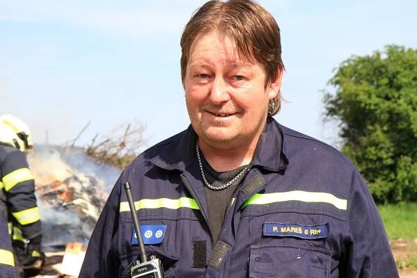 OBRAZEM: Cvičení dobrovolných hasičů z Vlachova Březí