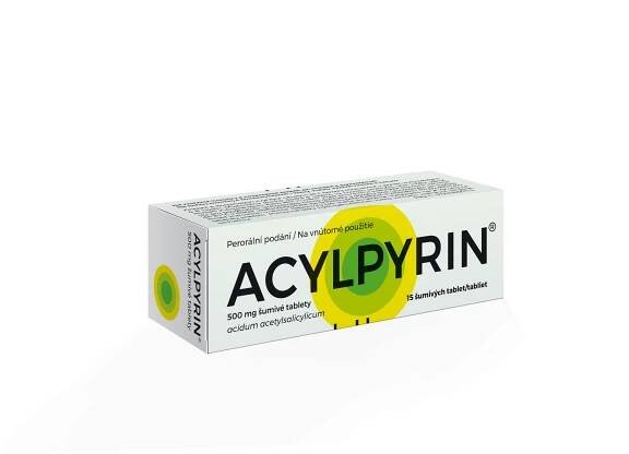 Acylpyrin 500mg tbl.eff.15x500mg