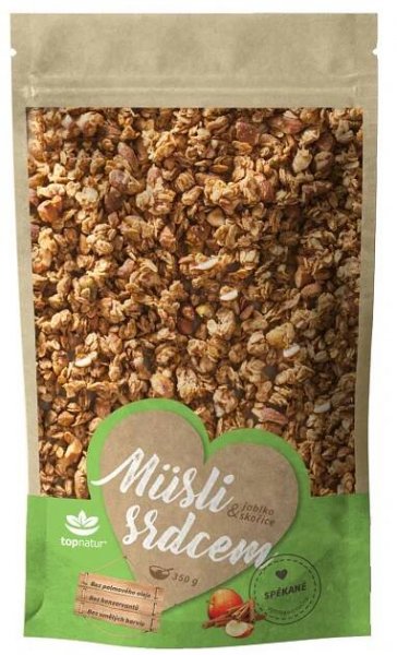 Topnatur Müsli srdcem Jablko&Skořice 350 g