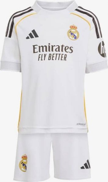 Souprava adidas Real Madrid Home Jersey Set 2025/26 Kids jn8870 Velikost 5T (105-110 cm)