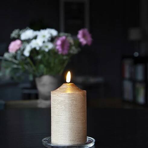 Švédská LED svíčka FLAMME GOLD Kód výrobce 063-49